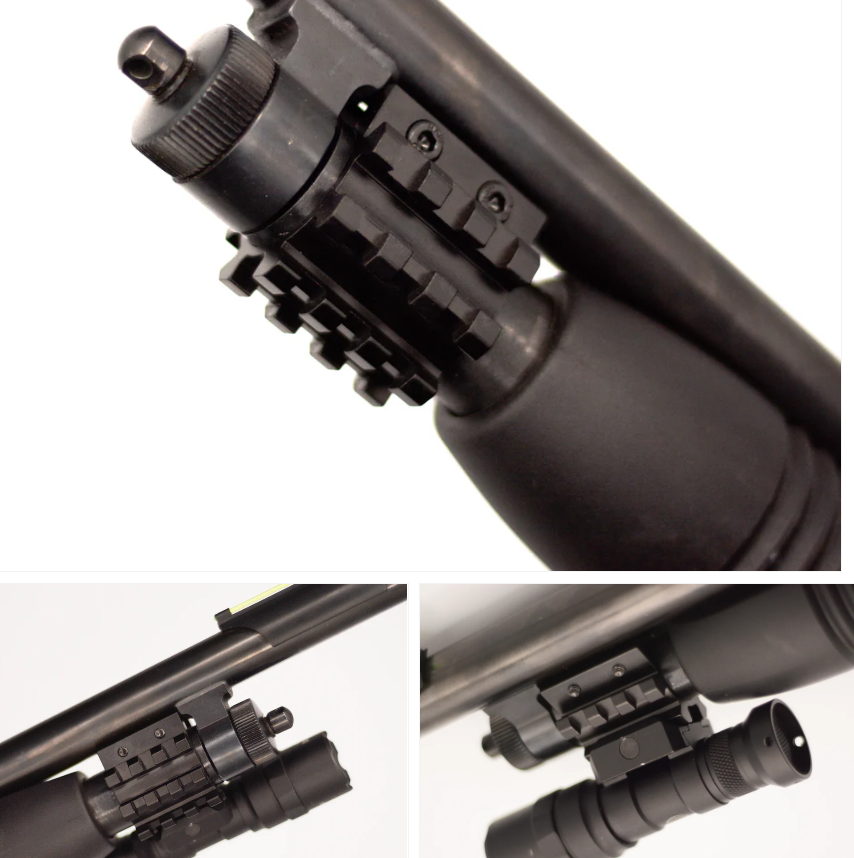 Tactical 5 Position 3-rail Picatinny Mounting 25.4mm Clamp Bracket