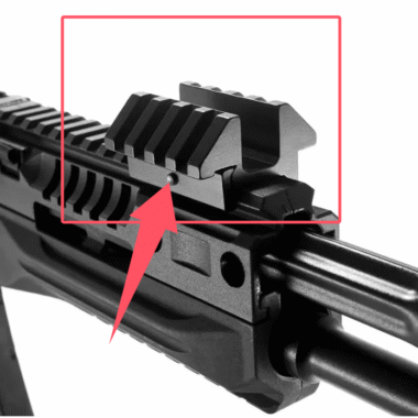 45 Degree Angle Offset Double Side Mount Adapter 46mm Length with 20mm Picatinny Weaver Rail Hunting Drop