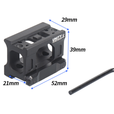 Unity Fast Micro 20mm Picatinny Rail Mount Mount Black /TAN