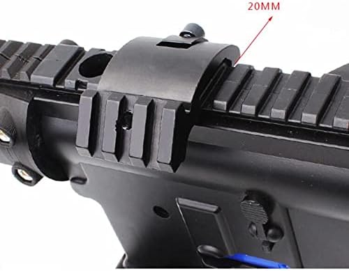 Low Profile Offset Picatinny Mount 45 Degree 20mm Side FDE DE Dark Earth for Red Dot Flashlights - Image 2