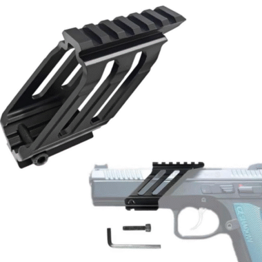 Universal Picatinny Rail Mount Base Handgun Scope Mount Fits Most Pistols