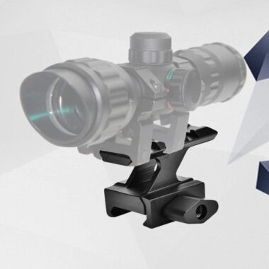 Ulightfire 45mm Slanted Riser Mount with3 Slots 20mm-21mm Width Mount Base