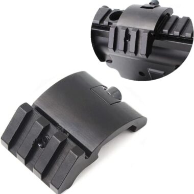 Low Profile Offset Picatinny Mount 45 Degree 20mm Side FDE DE Dark Earth for Red Dot Flashlights