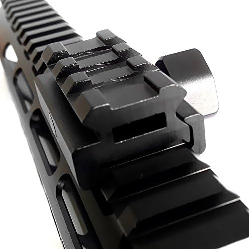 Low Profile Picatinny Riser Mount (0.5" H x 1.5" L), for Red Dots - Image 2
