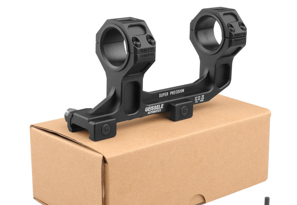 GEISSELE Super Precision 25.4/30MM Scope Mount, Made of Replica High Aluminum Alloy (Black)