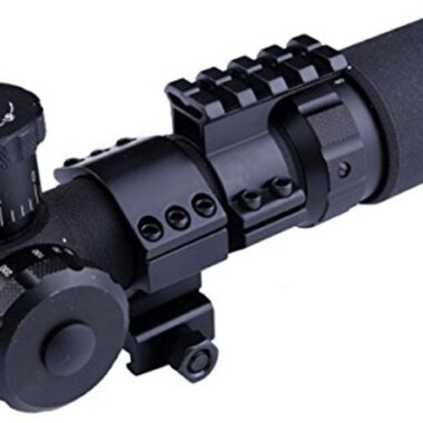 25.4mm Tactical Laser/Flashlight Barrel Clamp Mount with Rail for and Tubes Fits