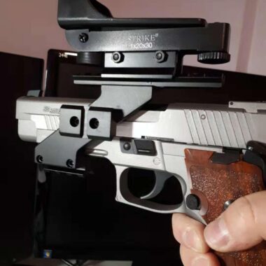 Tactical Side Rail Mount Picatinny Scope Mount for Pistol Laser Gun with Hex Wrench