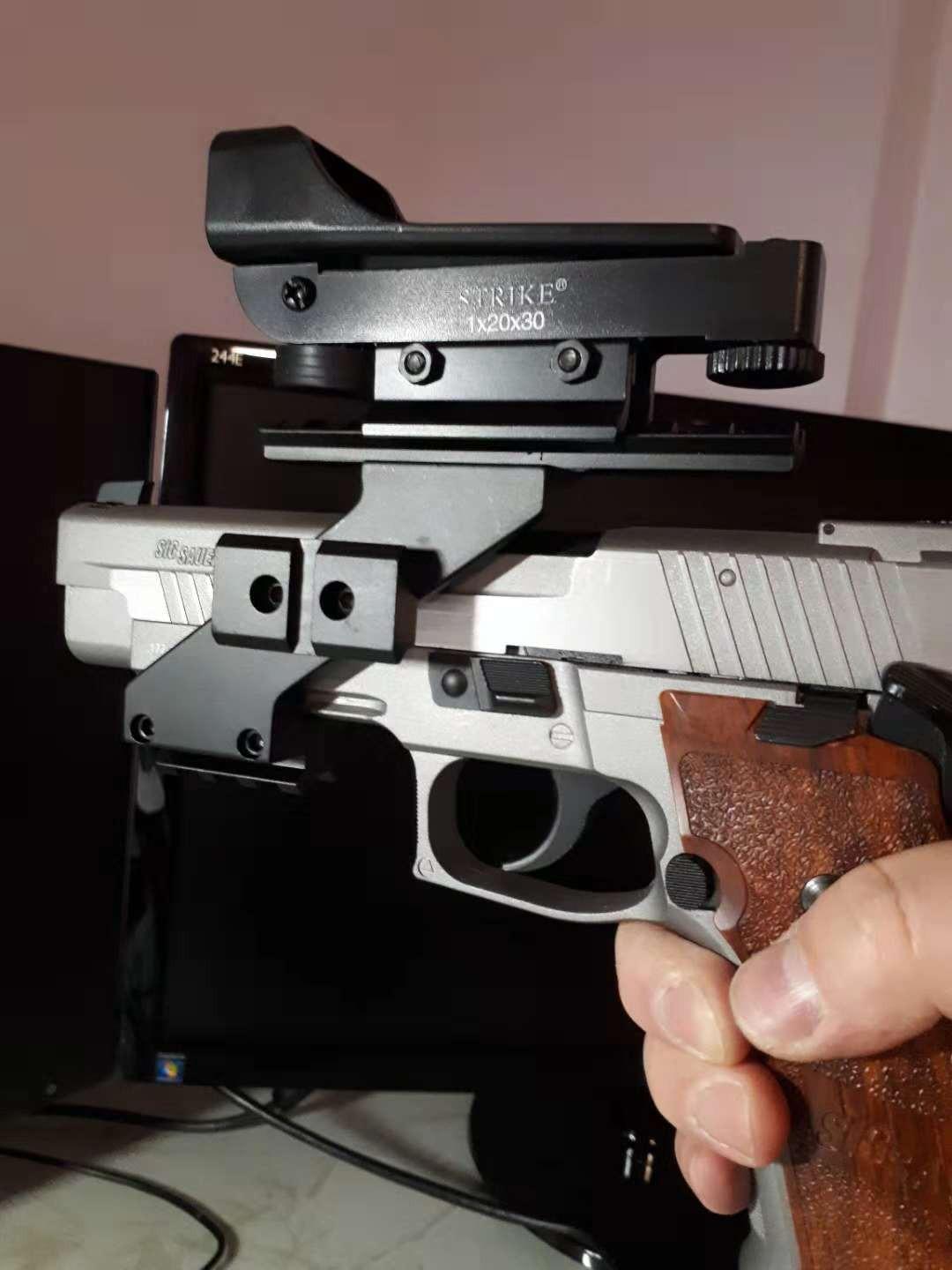 Tactical Side Rail Mount Picatinny Scope Mount for Pistol Laser Gun with Hex Wrench