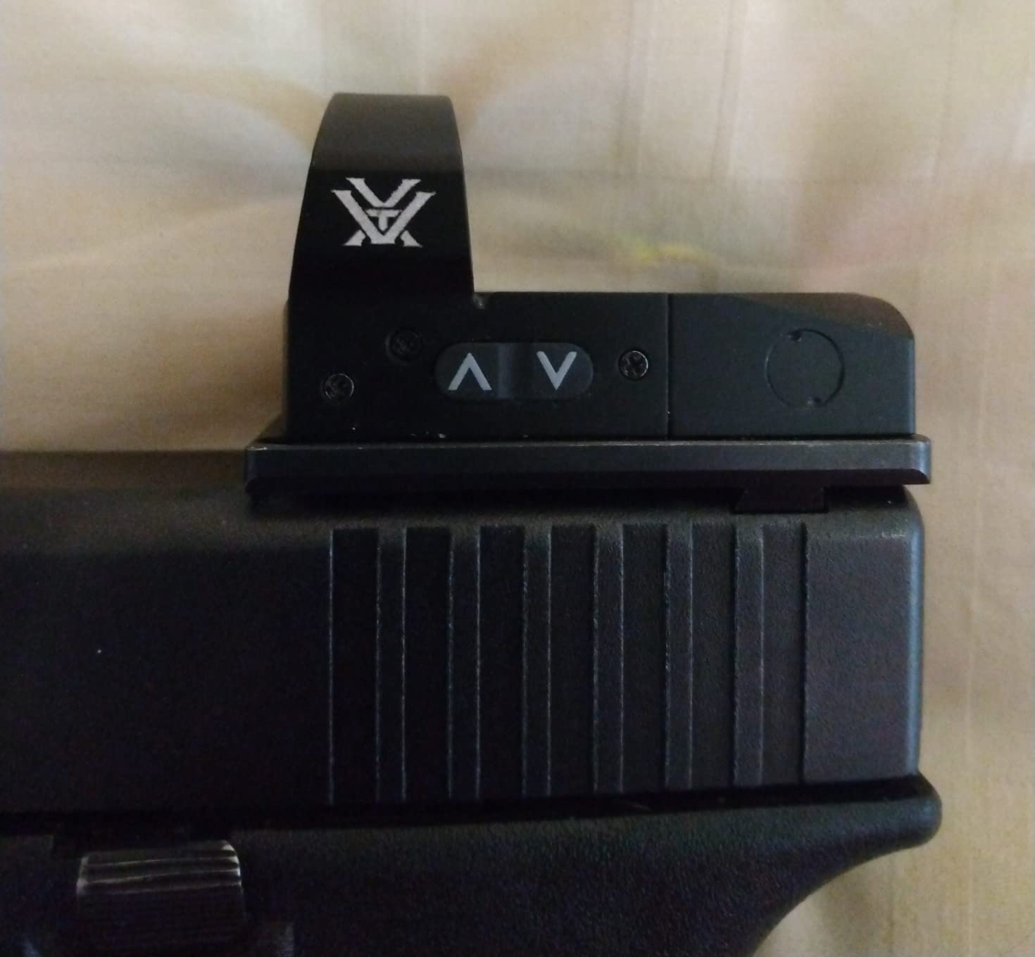Tactical Mounting Plate Adapter, Red Dot Visor Adapter RMR Universal Visor Plates Optics Sight Mount for Glock Gun