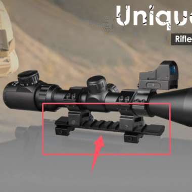 11mm Dovetail to 20mm Picatinny 10 Slots Rail Brackets for Mount Rifle Scope