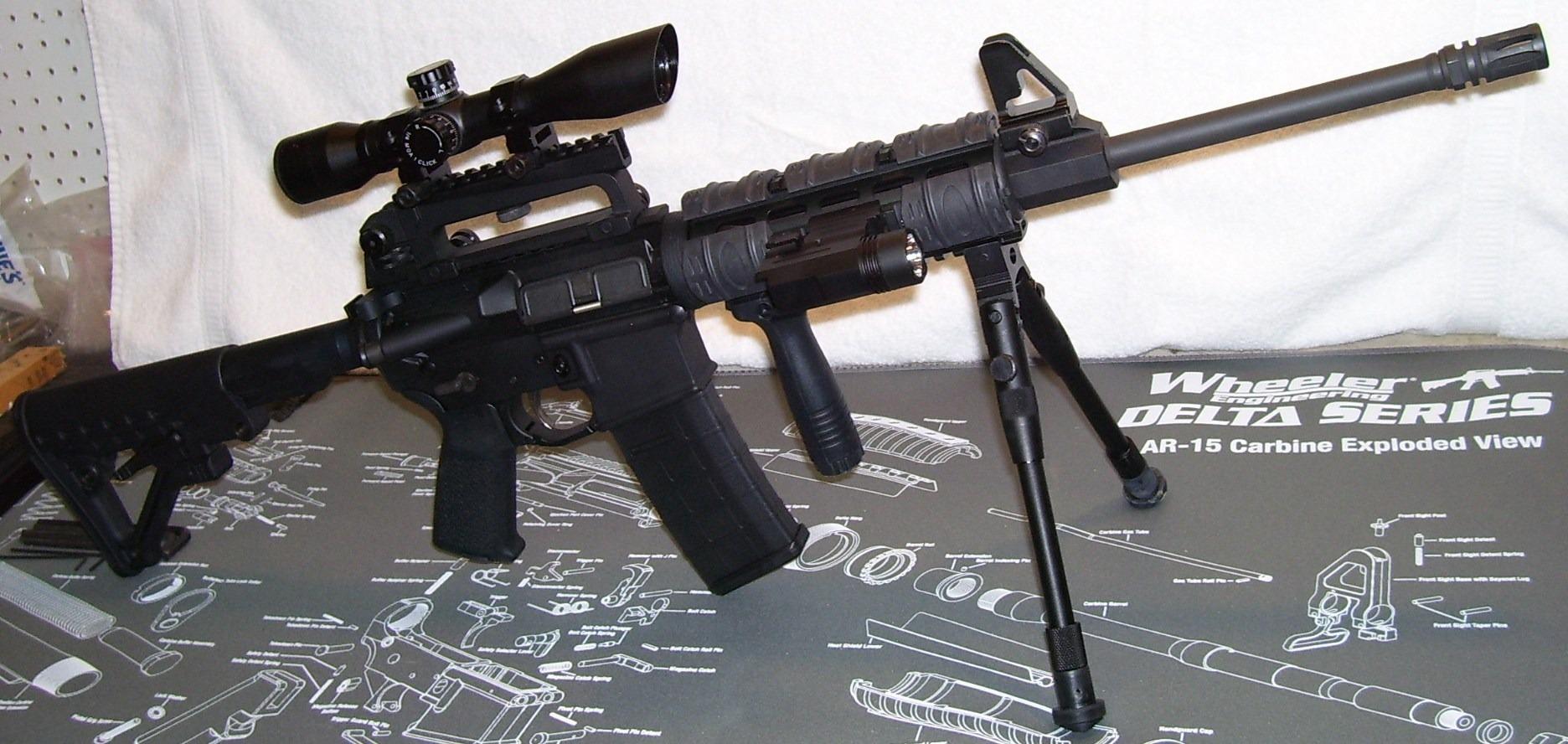 6 inch Hunting Rifle Picatinny Bipod with Ring Mount/Swivel Adapter/Barrel Mount - Image 2