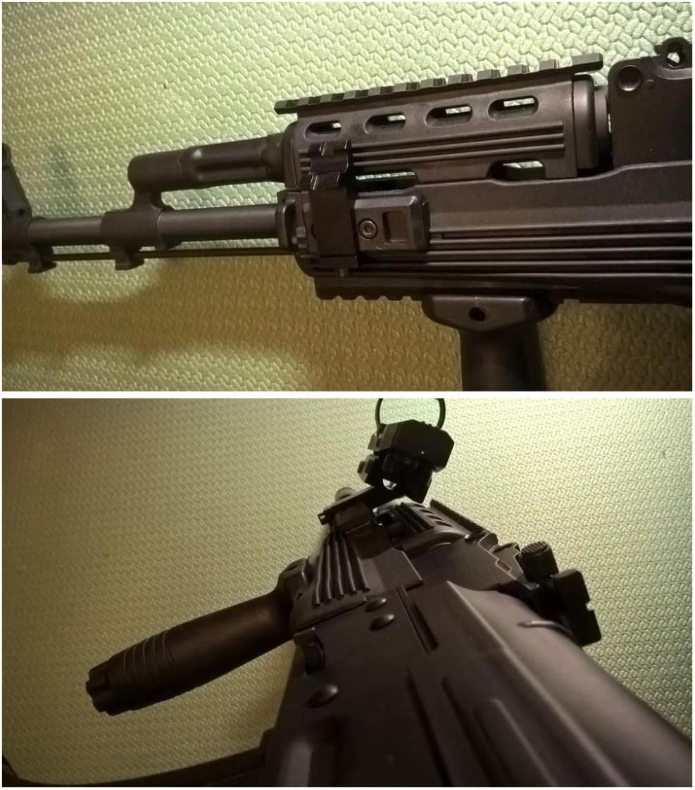 Tactical One Slot Offset Side Mount 45 Degree Angle Picatinny Rail for Red Dot Sight,Laser, Flashlight - Image 2