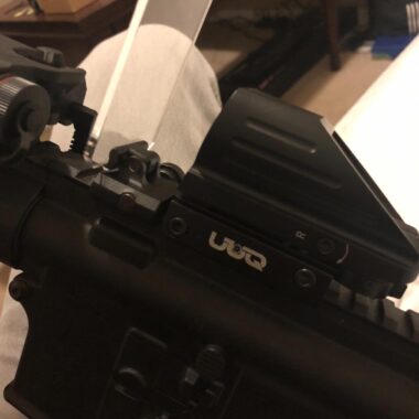 2.5mm Thick Optic Scope Foldable Lens Shield Protector Fit 20mm Rail Mount for Aim Sports Reflex Sight Slider Cover Rifle Airsoft Tactical Red Dot and Wrench