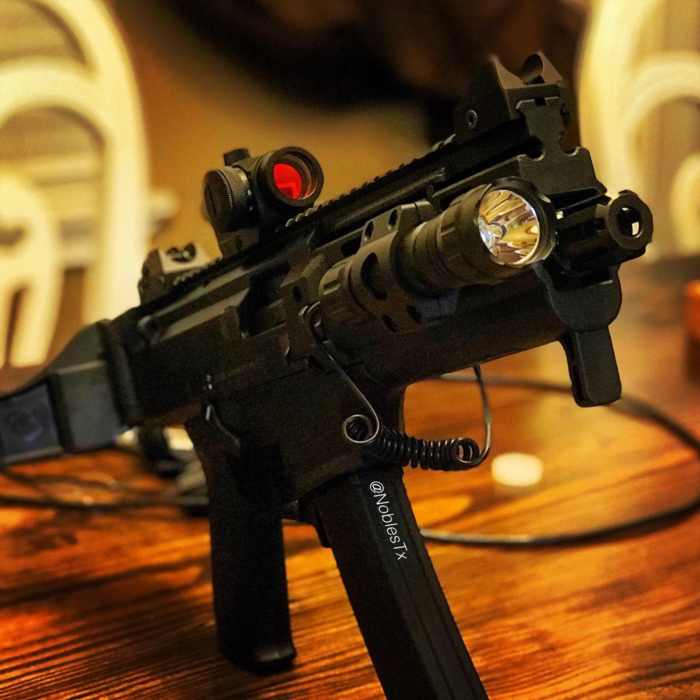 Flashlight Mount 1 inch M Lock Light Mount Compatible with M Lock Rail Systems