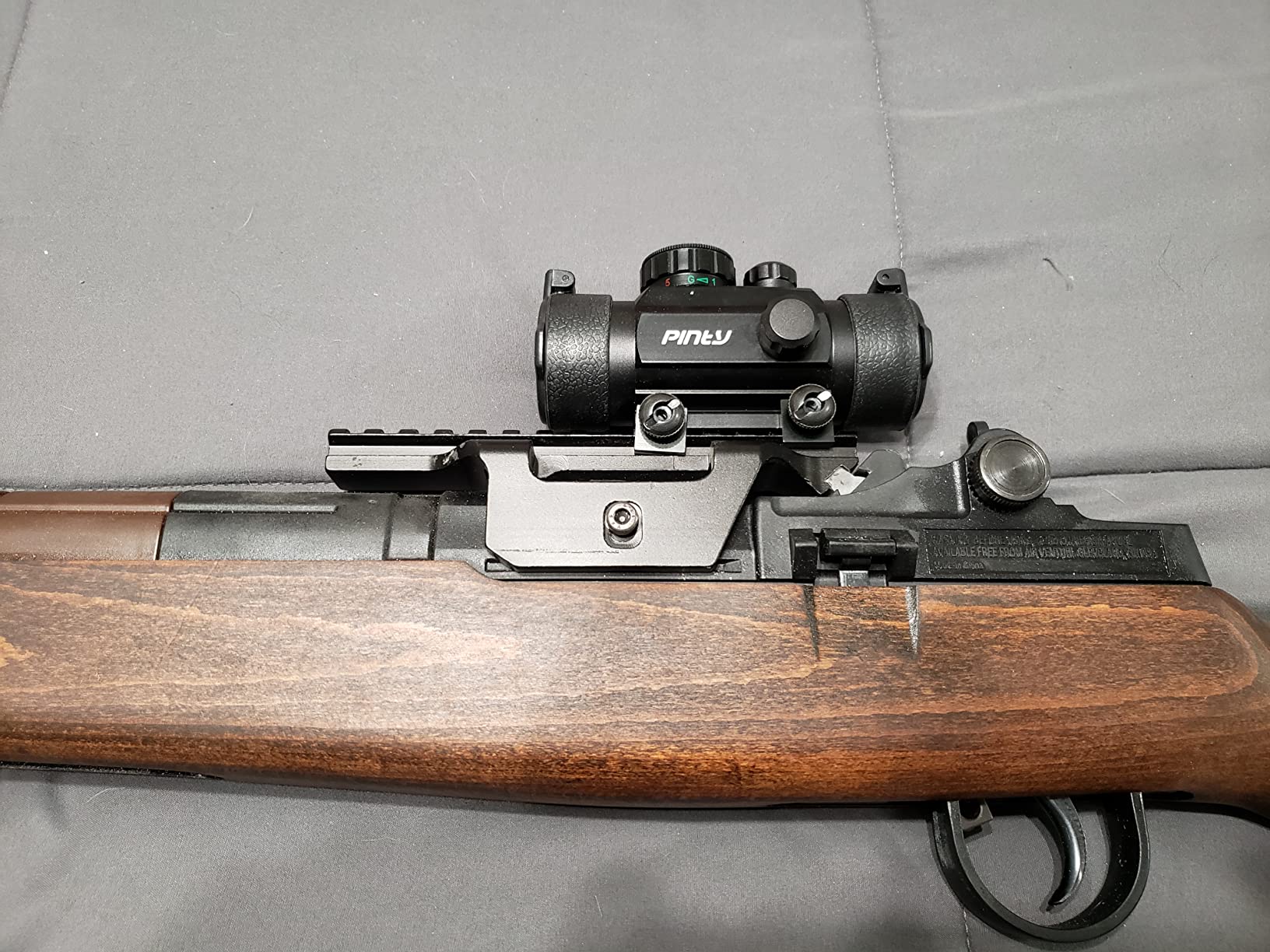 Mount Tactical Rifle Scope Mounting m14 M1A1 Rifle Hunting 20 mm Mount Tactical Locking New Gen Mil-Spec Rifles Sniper Mount Aluminium for Outdoor Sports Hunting - Image 3