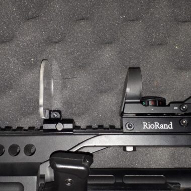 Airsoft Dot Sight Reflex Scope Square Shape Screen Protector 20mm QD Mount