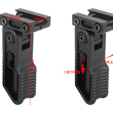 Tactical Fore Grip Folding Grip for 20mm Rail
