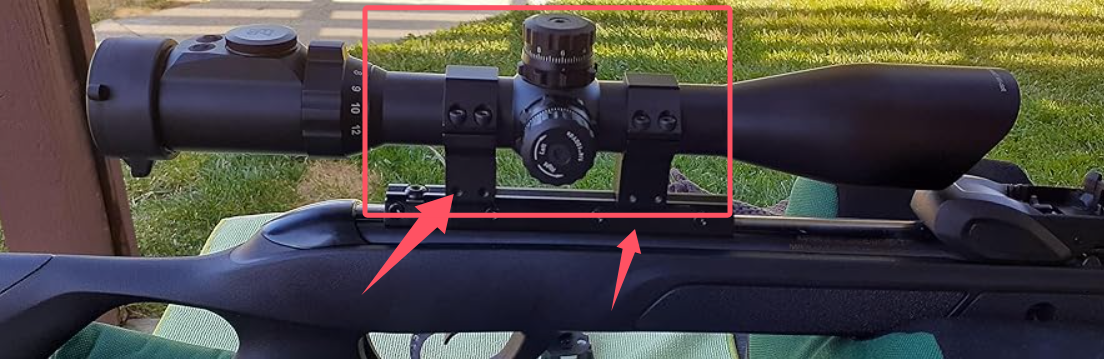 25.4mm Dovetail Scope Rings for 11mm/20mm Dovetail Rails Scope Mounts Rings High - Image 2
