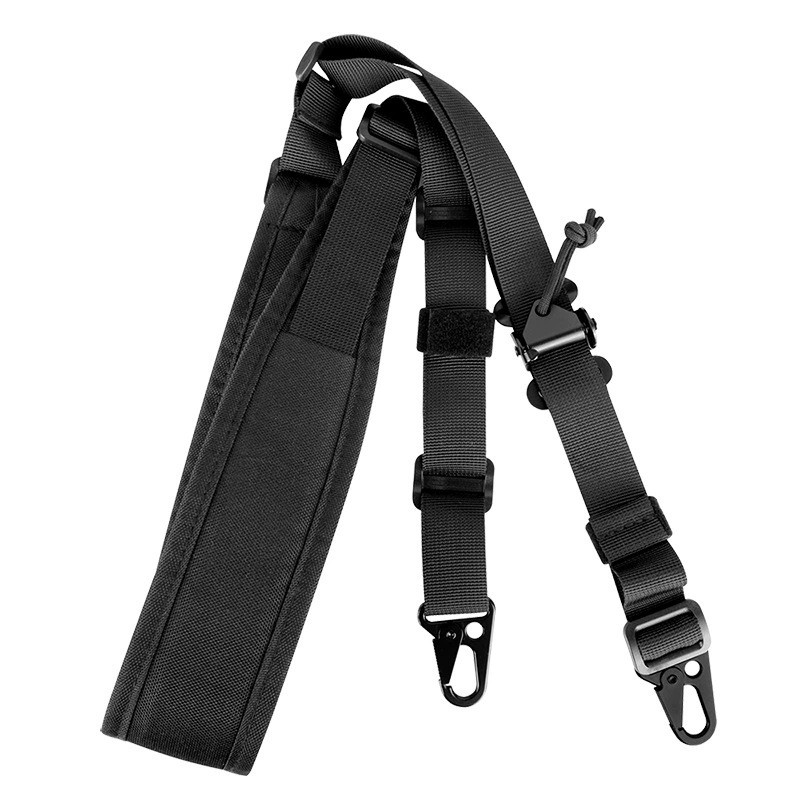 MK2 1 Point/2-Point Tactical Gun Loop Padded Battle Shooting Harness with Metal Hooks for Rifle, Air Soft, Shotgun - Image 2