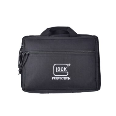 Glock Double Pistol Range Bag w/ Carry Handle Dual Padded Handgun Case