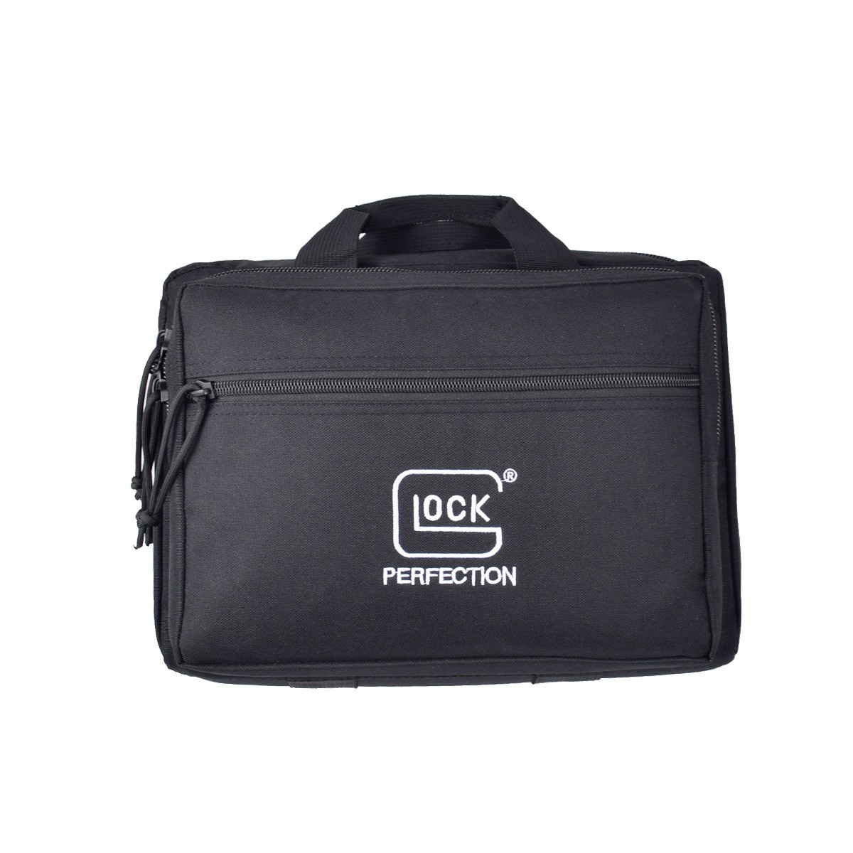 Glock Double Pistol Range Bag w/ Carry Handle Dual Padded Handgun Case