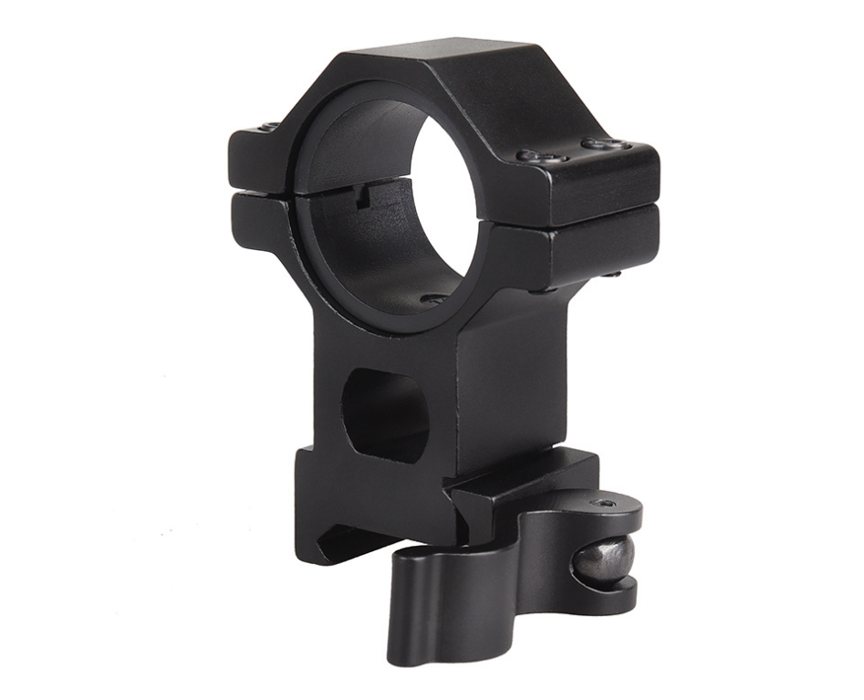 Scope Mount 30mm/25.4mm 1" Quick Release Adapter Ring 20mm Picatinny Rail Flashlight Hunting - Image 2