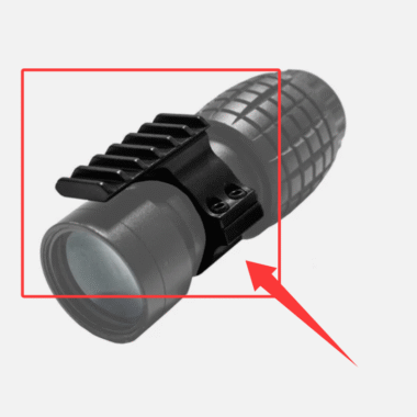 Hunting 25.4/30mm Scope Barrel Ring Adapter with Bubble Level & 20mm Picatinny Rail