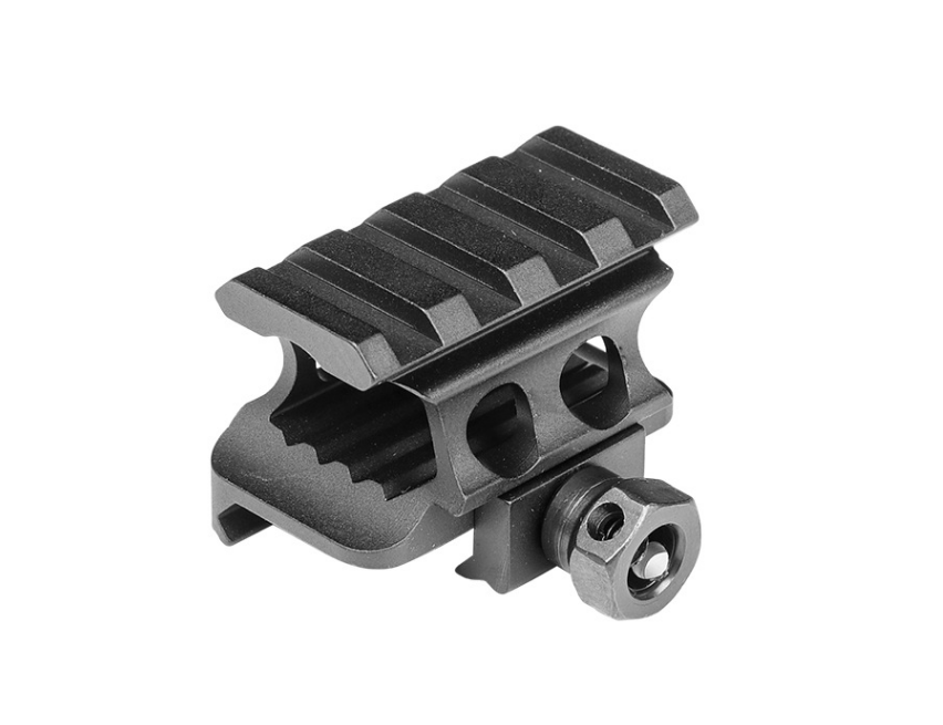 Fits for 20mm Picatinny/wea Rail 4 Slot Increase Bracket Riser Base Mount - Image 2