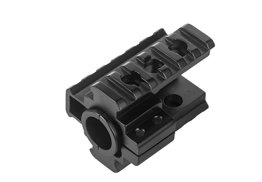 Hunting 3 Side Tri-Rail 20 mm Rails Barrel Mount Lake Through 21 mm Picatinny Weaver Rail Mount for Gun Riflescope - Image 2