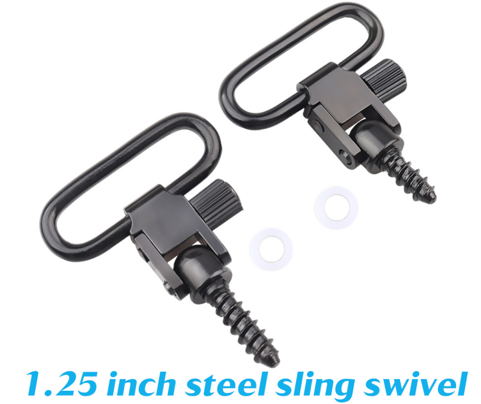2pcs QD Strap Buckle Leica M Quick Removable Sling Swivel Bolt Action Wood Screw Type - Image 2