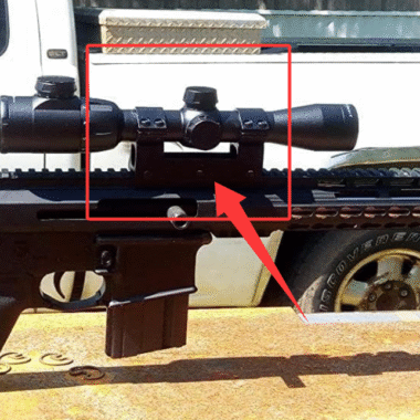 High Profile Scope Mount for Picatinny Rail 1" Dia Screw Type