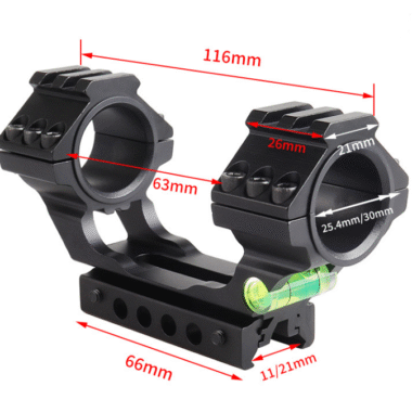 Mount Double Scope With Level 11mm/20mm Tube 25.4mm And 30mm