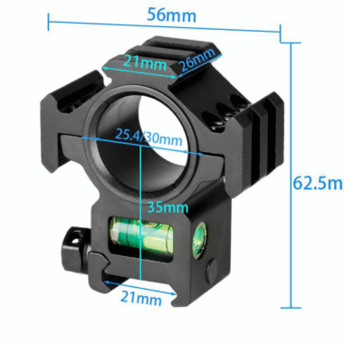 Scope Mount with Level Bubble for 25.4/30mm scopes