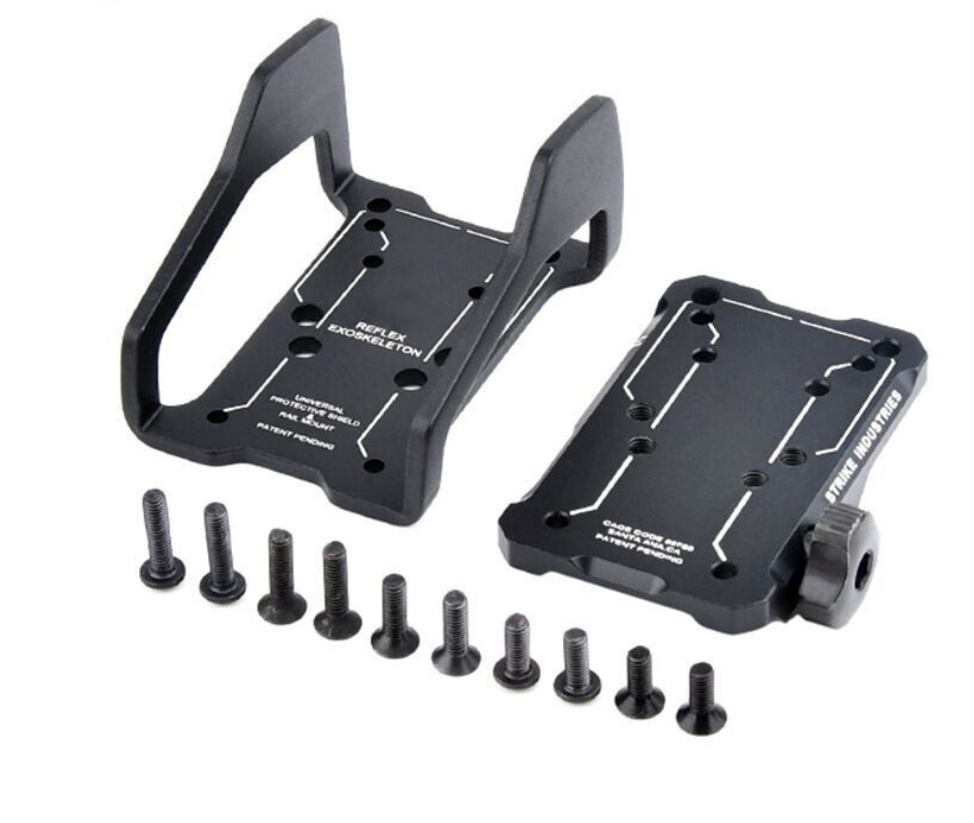 Multi-Functional Universal Reflective Exoskeleton Red Dot Sight Holder Reflex for Optics of Docter, MRDS, Burris, Delta, RMR Red Dot Sight Mount - Image 2