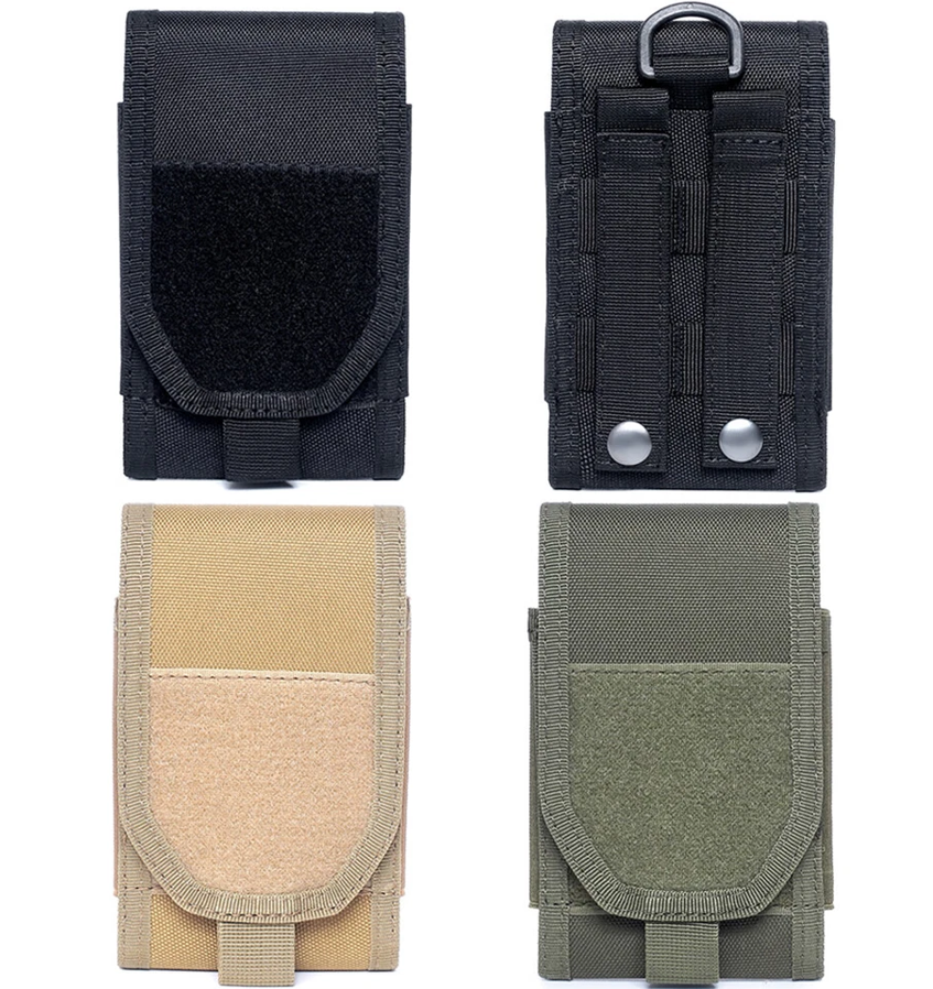 Tactical Molle Phone Pouch Cellphone Pouches Waist Belt Bag for Hunting Hiking