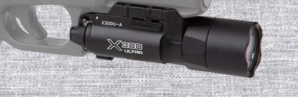 X300 Ultra X300V X300V-IR Tactical Flashlight Gun for Glock 17 Light with Dual Function Pressure Switch