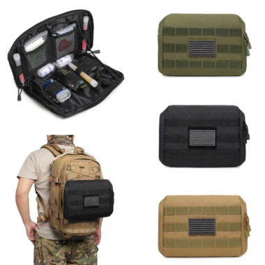 Tactical Molle Bag Nylon Belt Pouch Outdoor Hiking Camping Accessories Pouches
