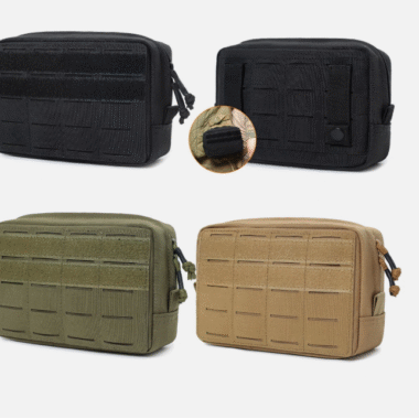 Tactical First Aid Bag, Multifunctional Molle Bag edc Portable Utility Soft Bag for Camping Hiking Trekking Backpacking