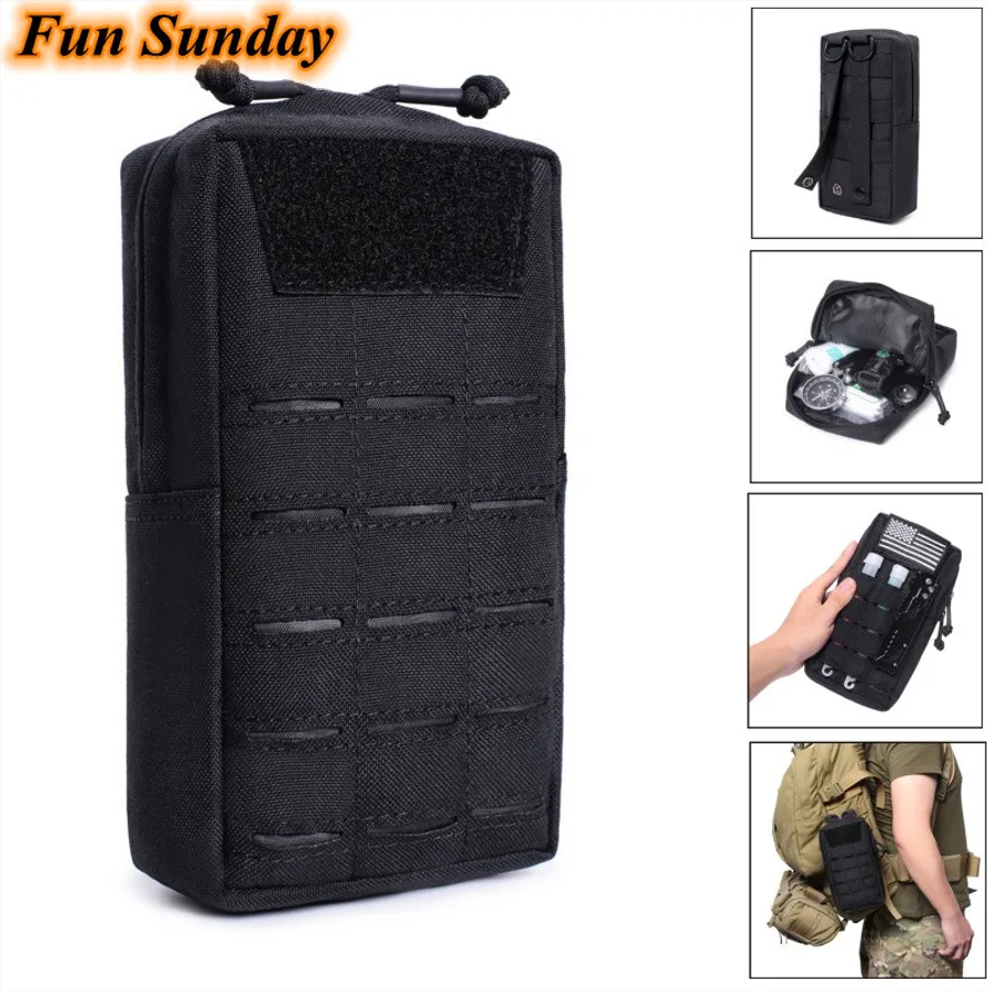 Molle Medical Pouch Tactical First Aid Kit Army Outdoor Hunting Camping Emergency Survival Tool Pack Military Medical EDC Bag