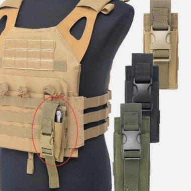 Nylon Tactical Molle Pouch Storage Belt Bag Accessory Pack Carry Folding Knife