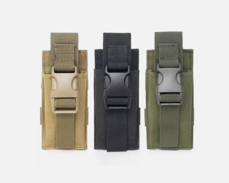 Nylon Tactical Molle Pouch Storage Belt Bag Accessory Pack Carry Folding Knife - Image 3