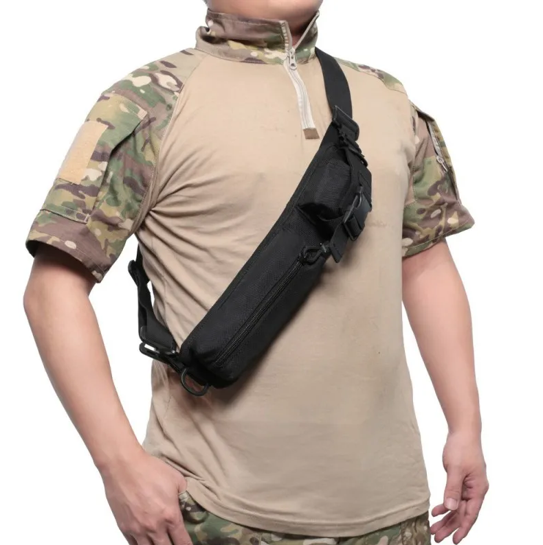 Tactical Molle Waist Pack Storage Crossbody Bag Waist Grocery Bag for Outdoor - Image 3