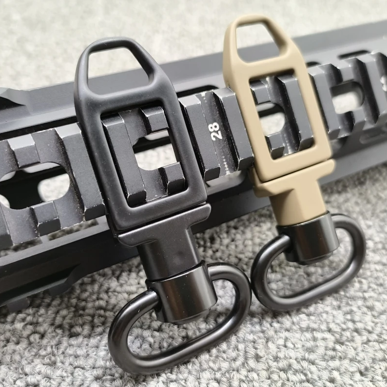 Multi Function QD Sling Swivel Attachment Adapter Mount Point Profile for 20mm Picatinny Rail