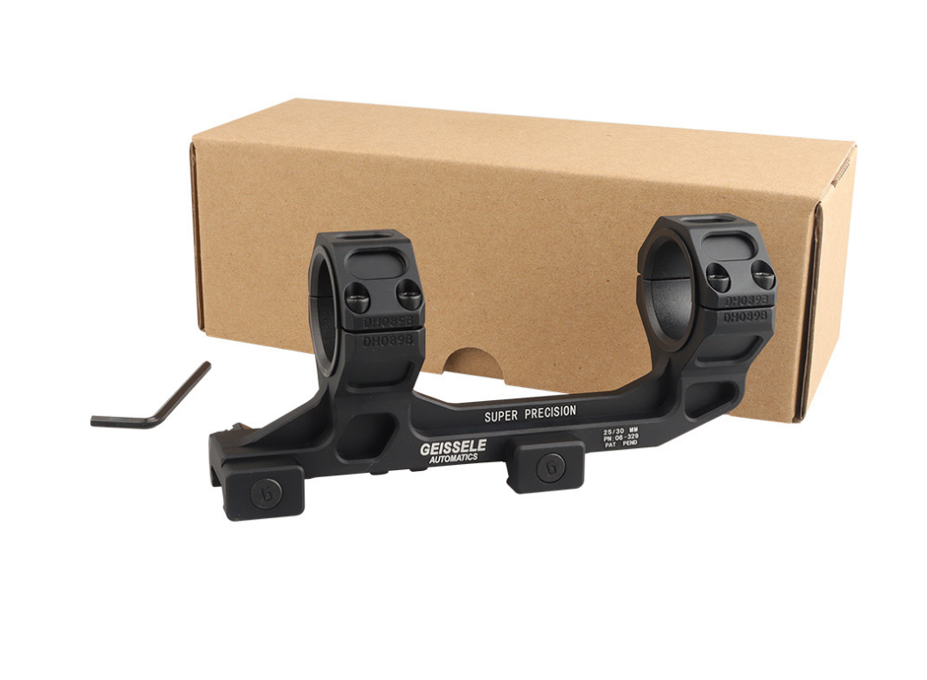 25.4/30MM Airsoft GEISSELE Guisley Super Precision Scope Mount Replica 20mm Rail