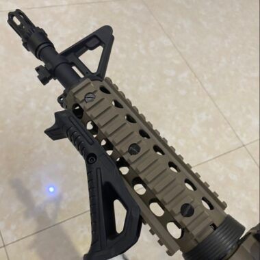 FSG Tactical Fore Grip, Black, Black, Compatible with 0.8 inch (20 mm) Rails, Airsoft Game