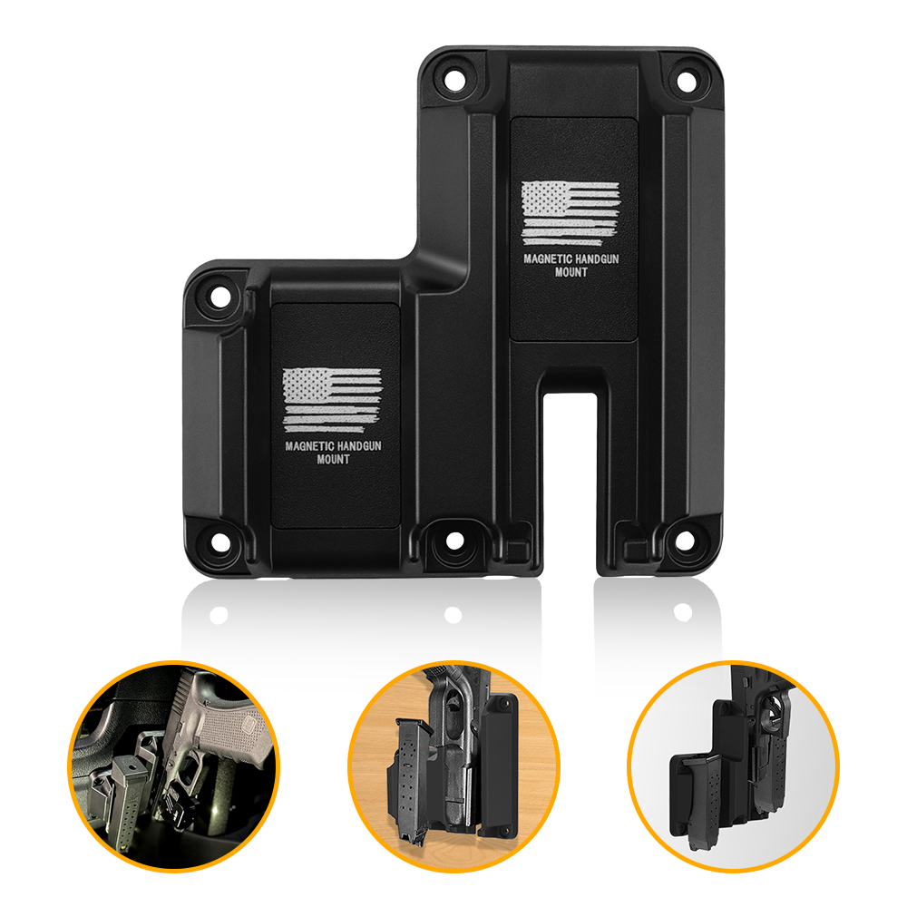Gun Wall Mount for 223/5.56 Rifle, Gun Accessories Vertical and Horizontal AR Rifle Holder Withstand 300 Lbs of Tension, AR Wall Mount Rifle Shotgun Display - Image 2