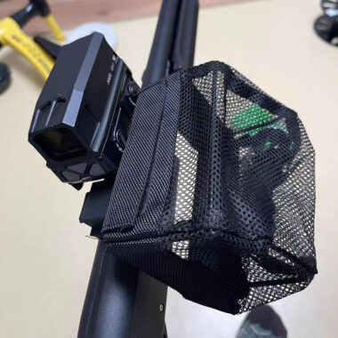 Brass Catcher Shell Catcher Zippered Bottom Heat Resistant Padded Mesh & Detachable Picatinny Rail Mount for Rifle Range Shooting
