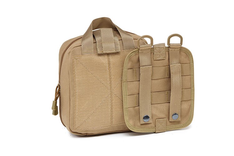 Tactical First Aid Bag Emergency Tactical Organizer Molle Open-Top Mag Holder - Image 2