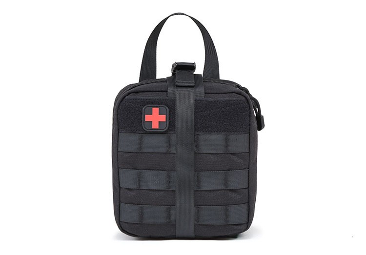 Tactical First Aid Bag Emergency Tactical Organizer Molle Open-Top Mag Holder