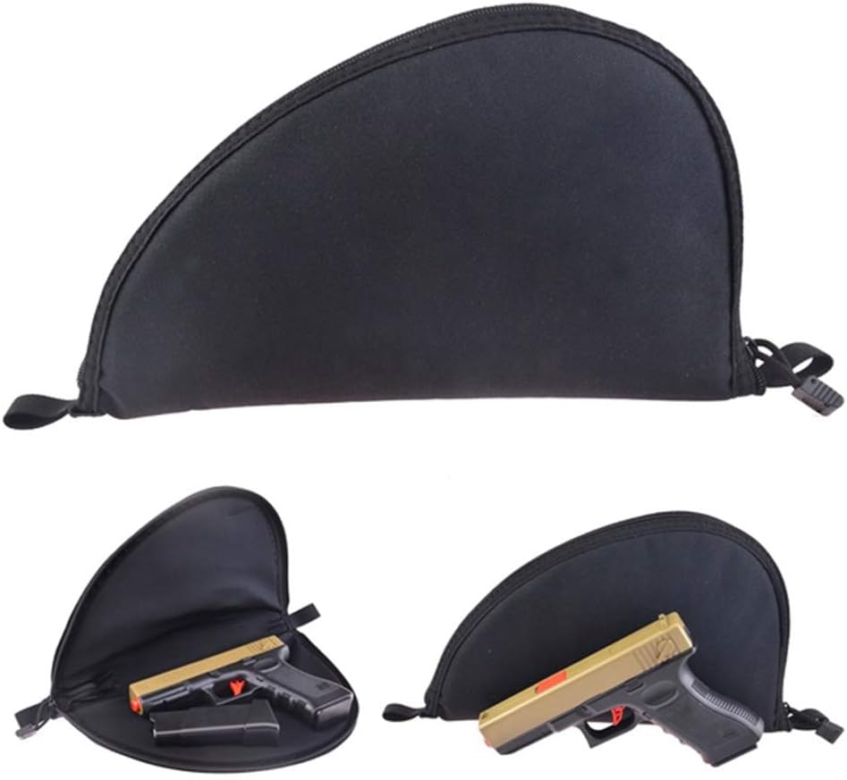 Tactical Concealed Carry Gun Pouch Soft Pistol Bag Fanny Pack Waist Belt Holster - Image 3